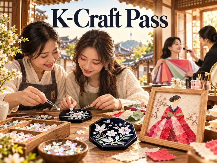 K-Craft Pass 콘셉트 이미지
