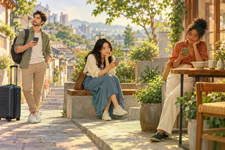 U+ Mate 이용 가이드: 모임을 찾고 승인 후 대화하기까지